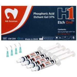 کیت اسید اچ نیک درمان 37% مدل Nik Darman H1 Etchant Gel Kit بسته 13.3g