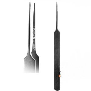پنس میکرو مستقیم نوک تیز Dental Devices Dissecting Tweezer