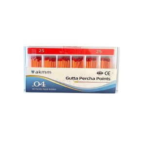 گوتا پرکا25 04.% آکام Gutta Percha Points - AKMM