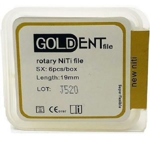 فایل روتاری گلدنت سایز Rotary NITI File GOLDENT S2