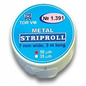 نوار ماتریکس فلزی رولی S triproll Tor VM عرض 7