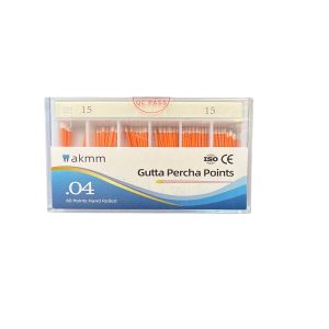 گوتا پرکا 15- 4 درصد آکام Gutta Percha Points AKMM